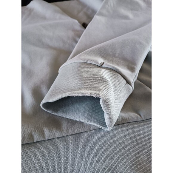 The North Face Tekno Hoodie Pullover Womens Small Sweatshirt Two Tone Blue Black - Picture 6 of 12